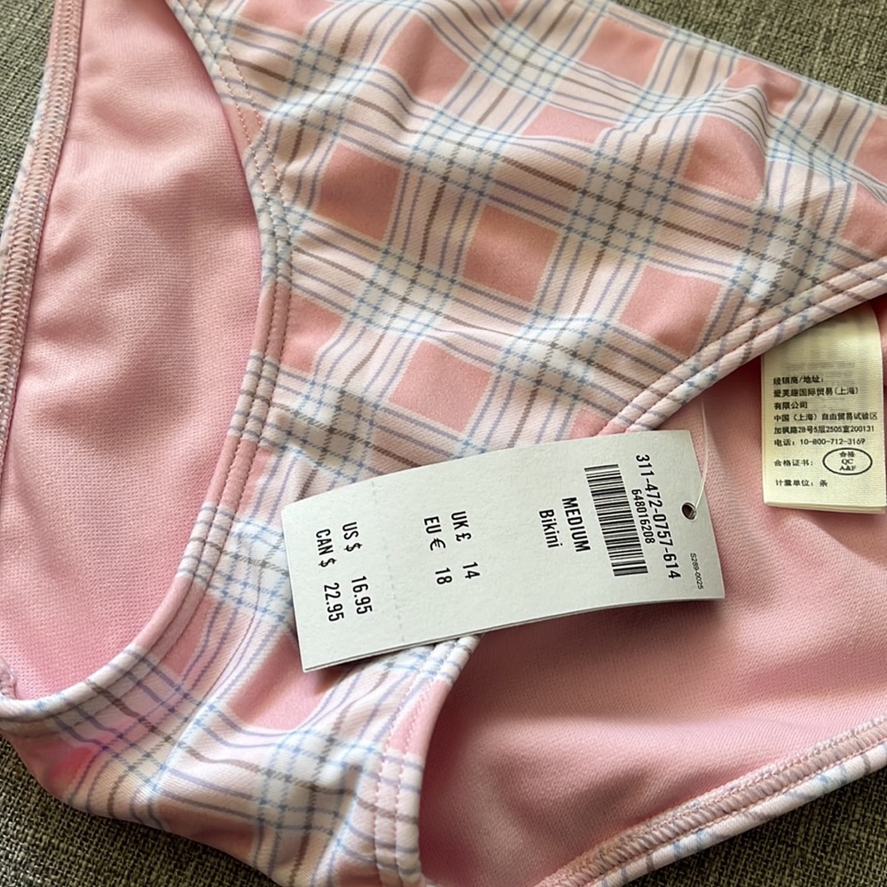 Patterned Bikini Bottom - Picture 3 of 4